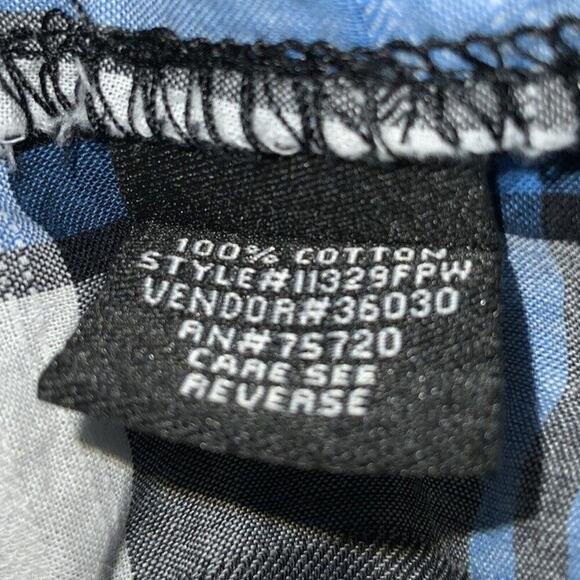 BKE Athletic Fit Men's Size Large Plaid Pearl Snap Buttons Long Sleeves - Picture 8 of 8